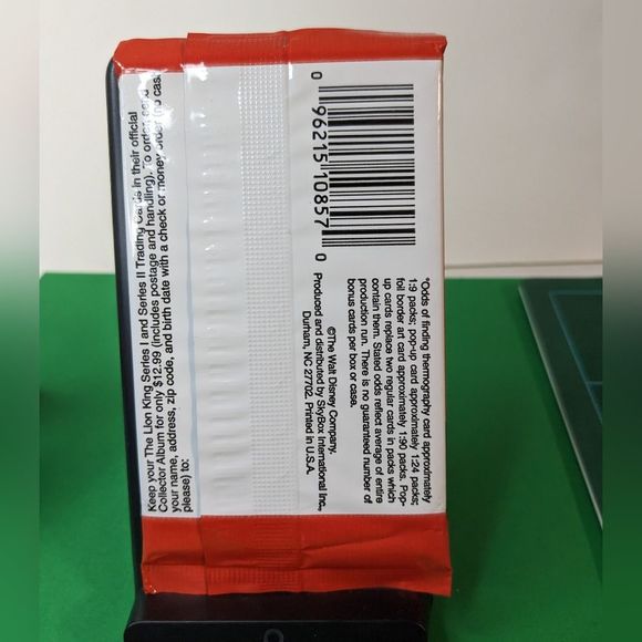 The Lion King trading cards 1993 - Picture 2 of 2